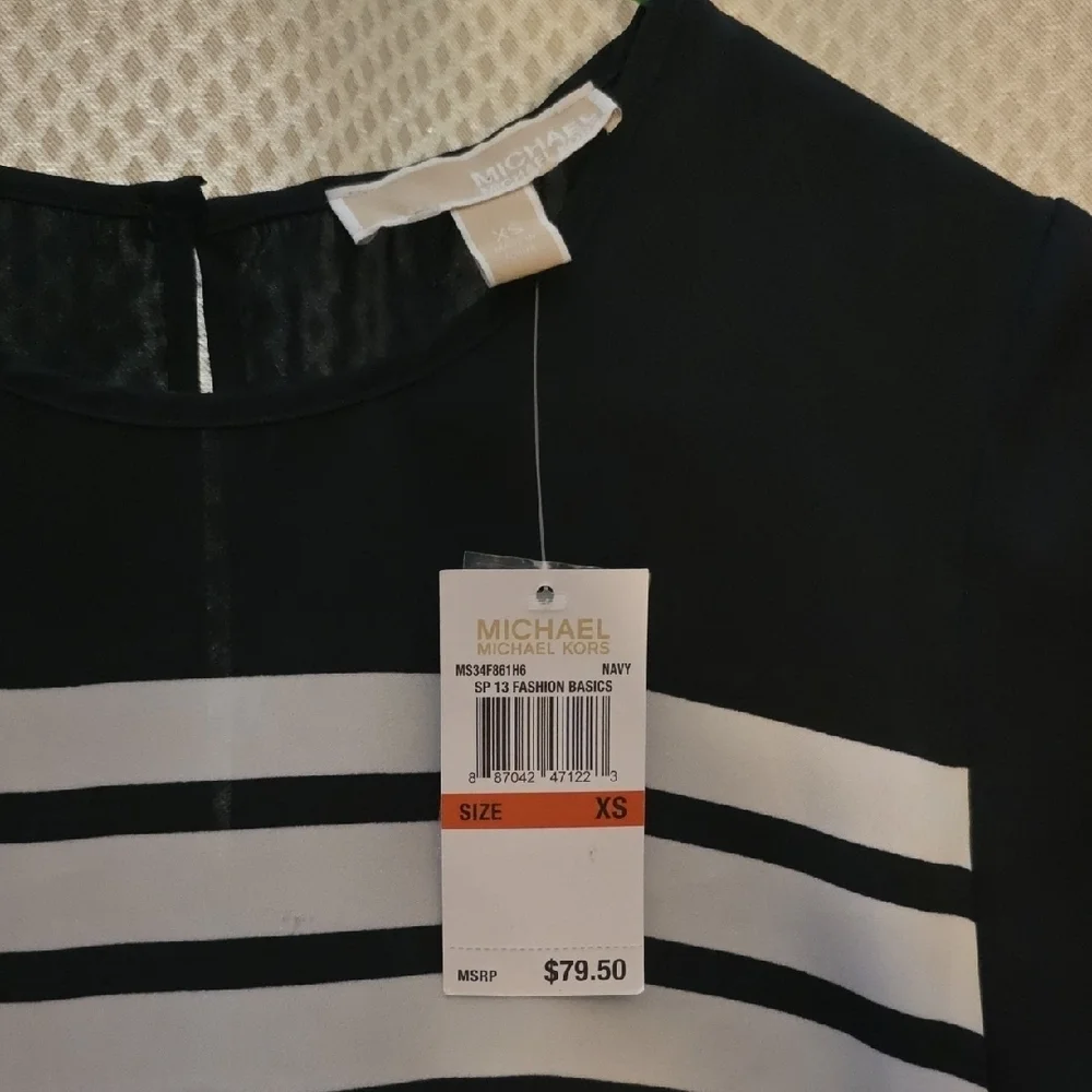 Michael Kors Short Sleeve Top